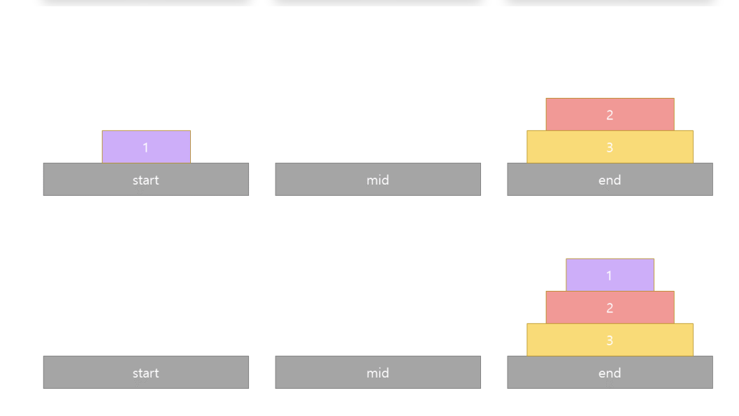 하노이 탑 예시3