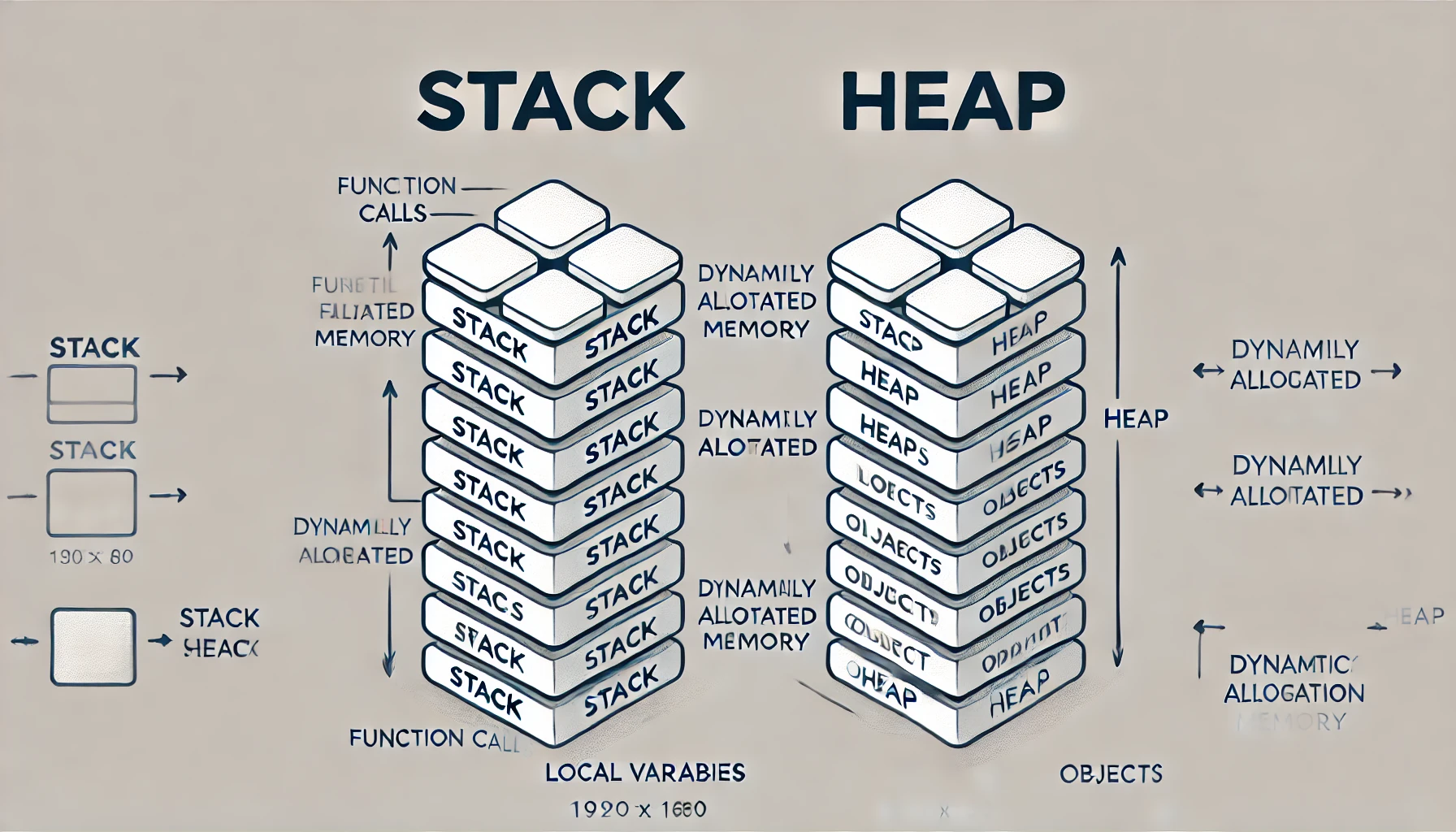 [번역] Stack vs. Heap Memory Allocation (Rajesh P.S.)