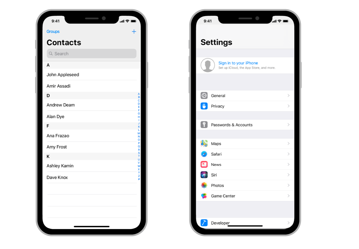 📚 [iOS] UITableView
