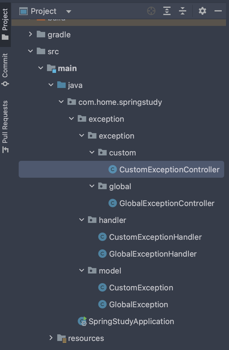 Global, Custom Exception