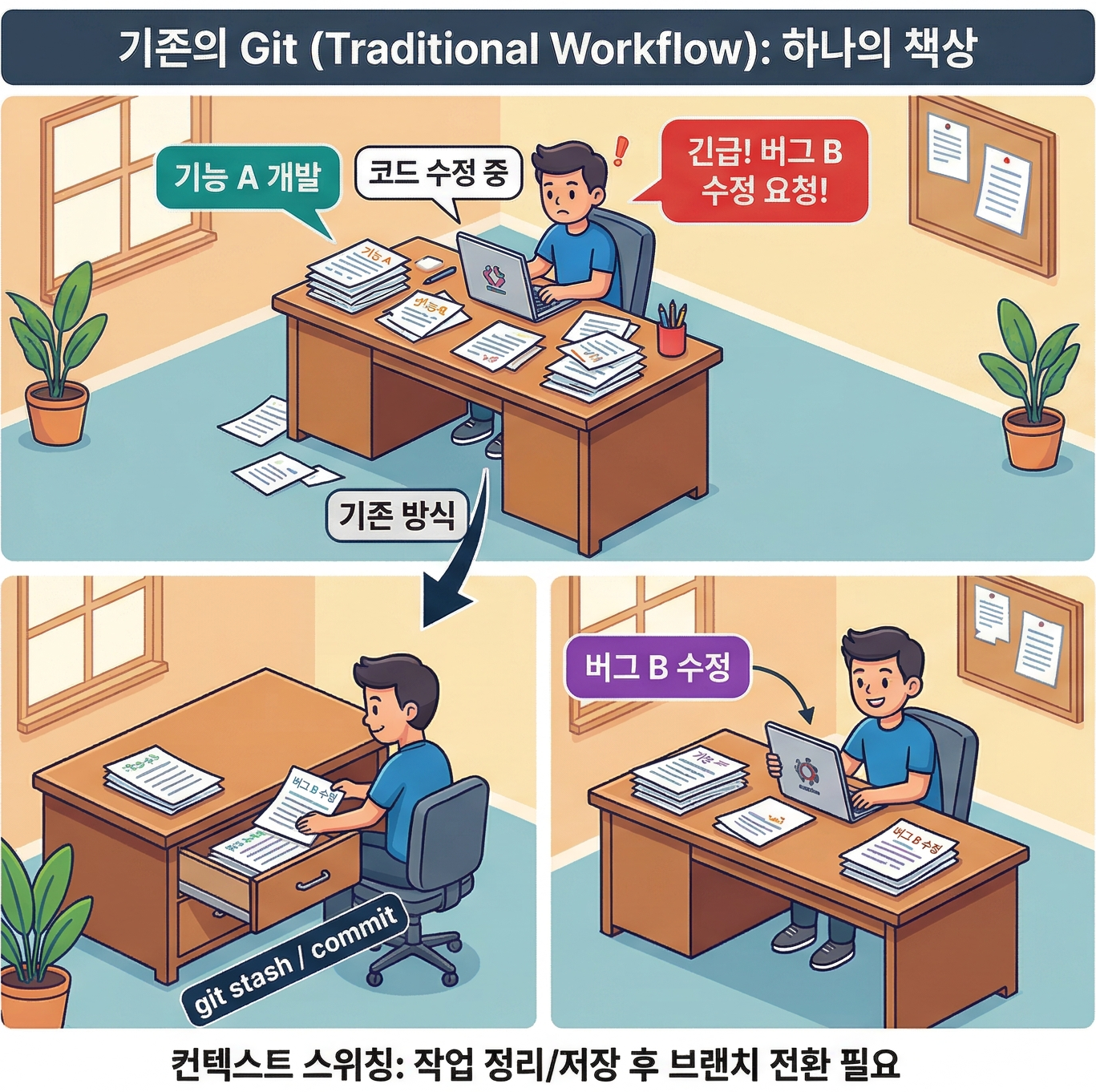 Git Worktree란? 개념부터 실무 활용, AI 협업까지 정리해보기