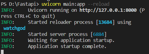 FastAPI - First step