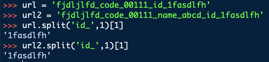 split()
