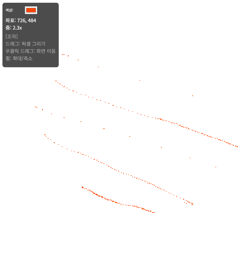 0427 canvas api와 브레젠험 알고리즘으로 선 보간하기