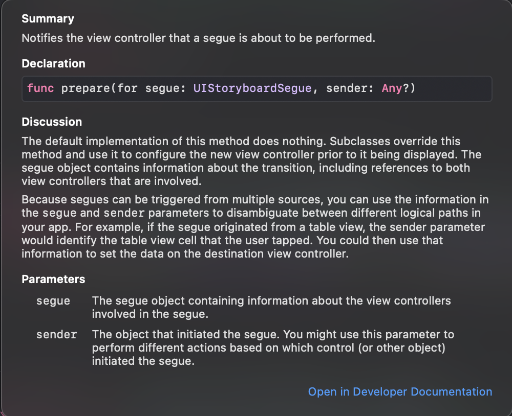 [Swift] View Controller 이동 간 데이터 전달 방법