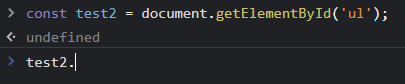 getElementById