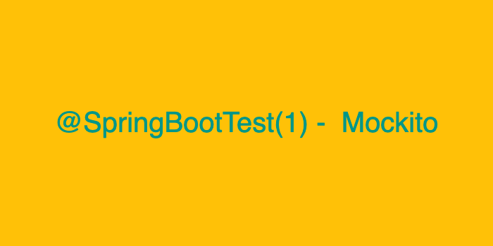 SpringBoot Test 👋