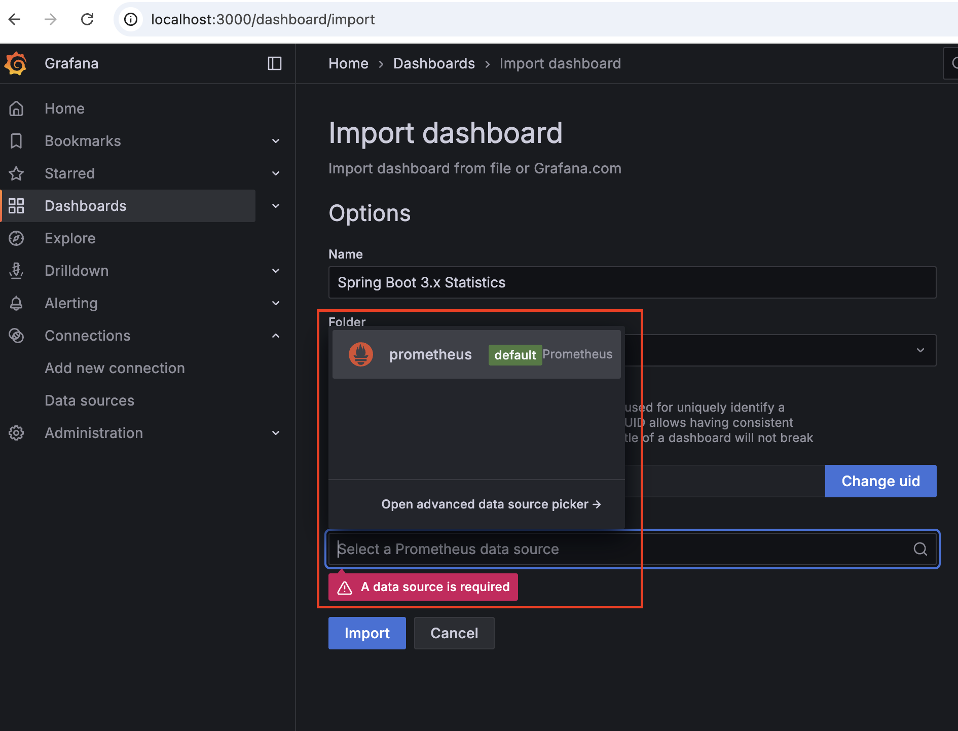 서버 모니터링 환경 구축하기 (Spring Boot + Prometheus + Grafana)