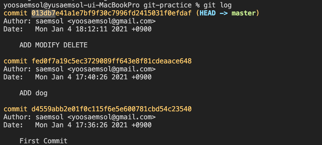 TIL 32 | Git - local