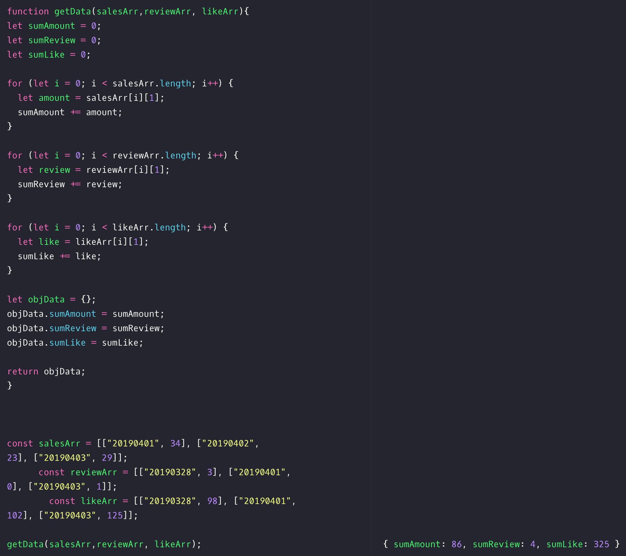 TIL 40 | JavaScript Repl.it Assignment 02