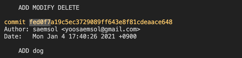 TIL 32 | Git - local