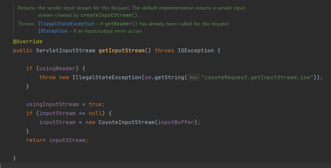 HttpServletRequest