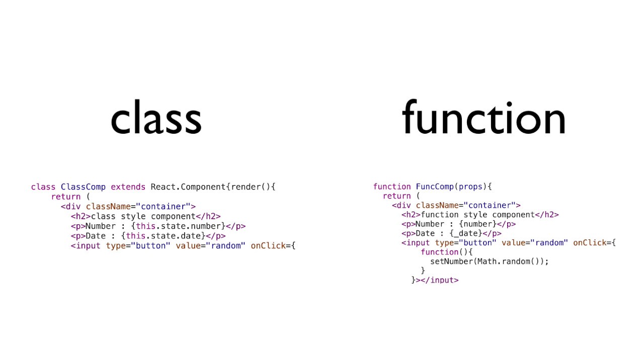 class-functional-component