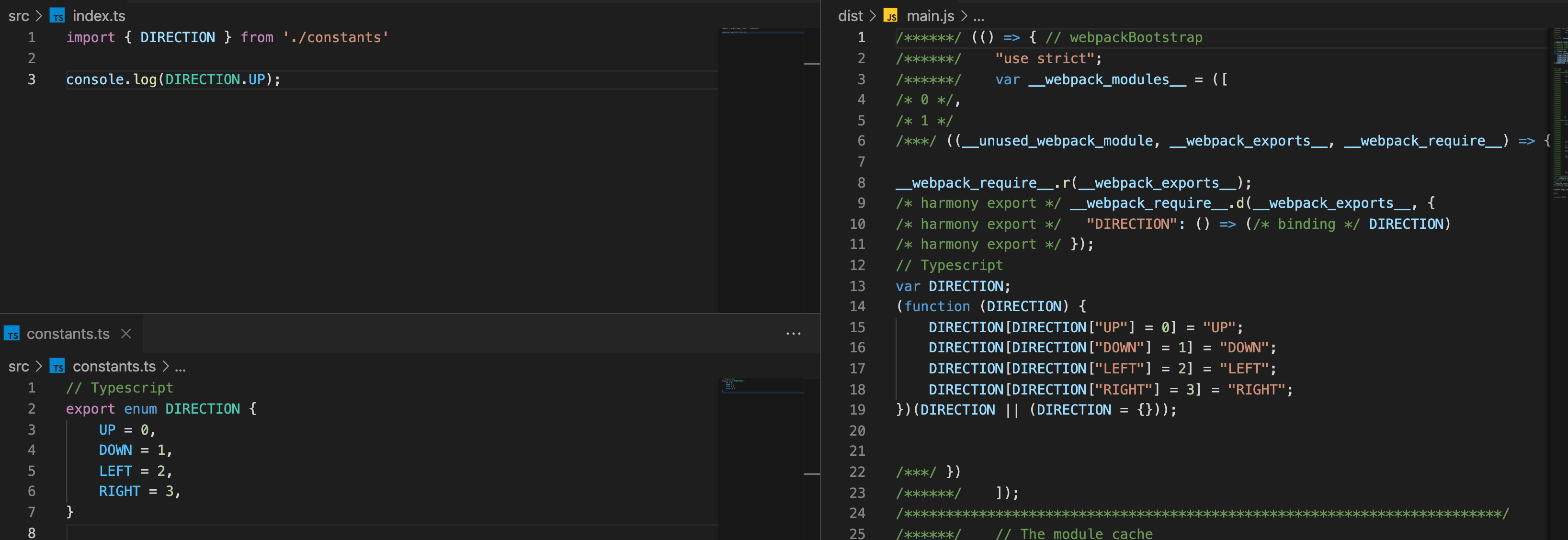 Typescript Enum By String Value