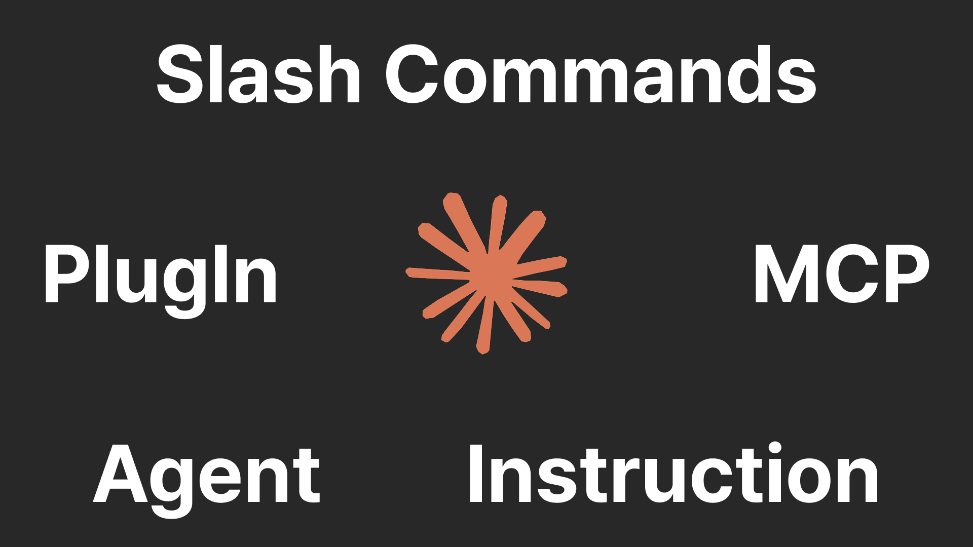 [AI] Claude Instruction, MCP, Sub Agent, Cowork, Plugin, Slash Commands