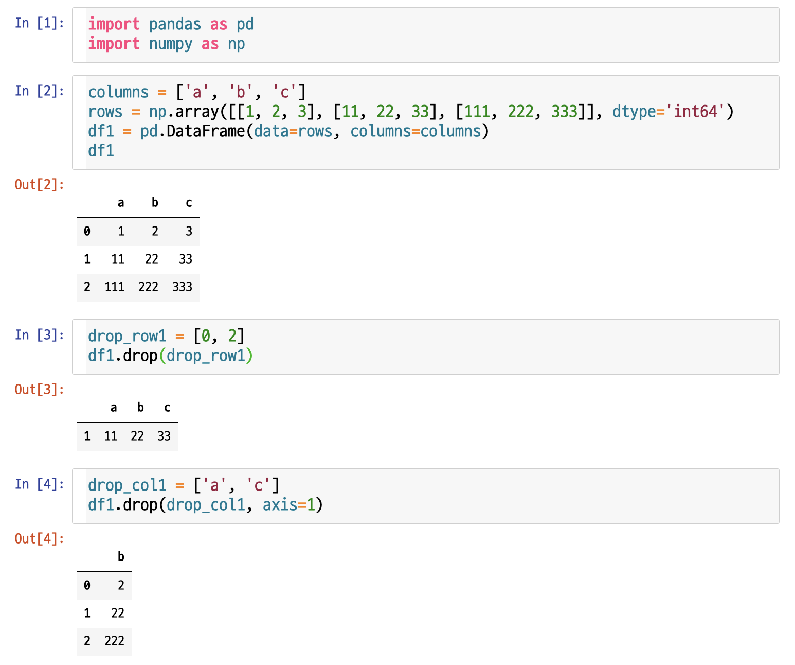 Python - axis 이해하기