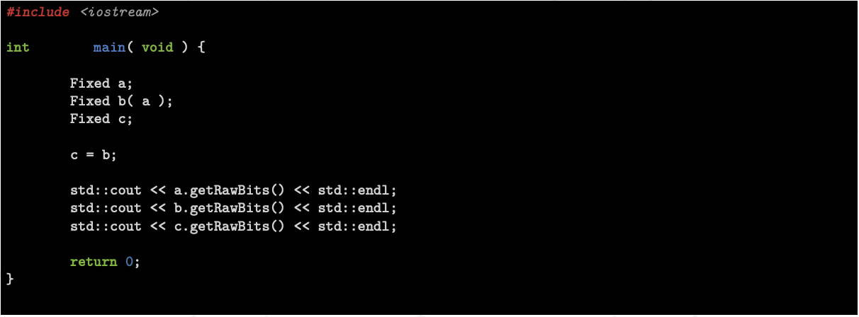 cpp module 02