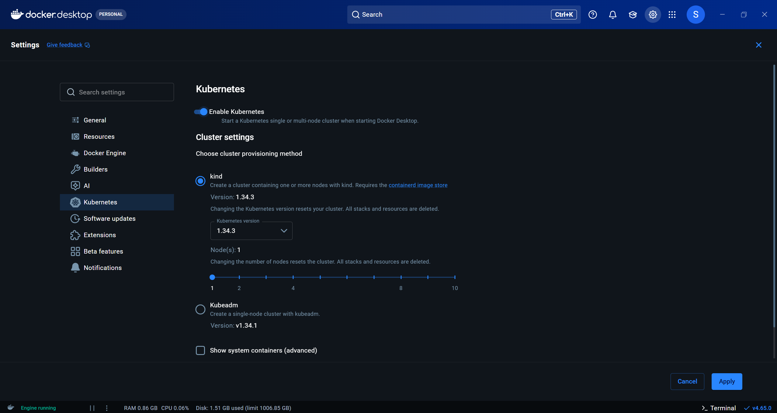 [Kubernetes] Windows 환경에서 Docker Desktop 으로 Kubernetes 클러스터 구성하기 - 3부
