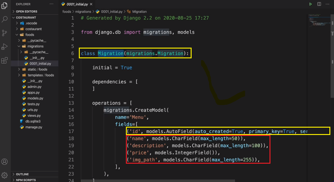 Django Migration