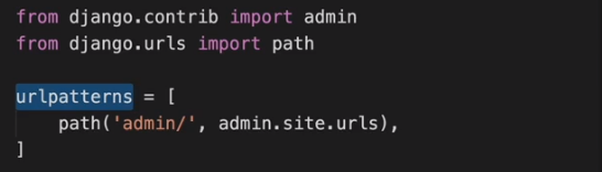 Django 시작하기(부제: url.py)