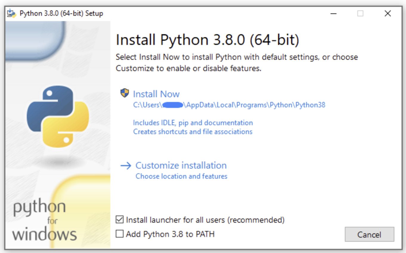 출처:https://docs.python.org/ko/3.8/using/windows.html