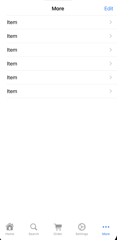 10TabbarItems