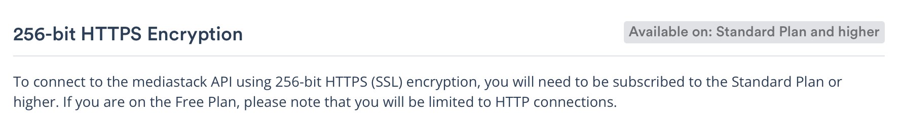 mediaStackHTTP