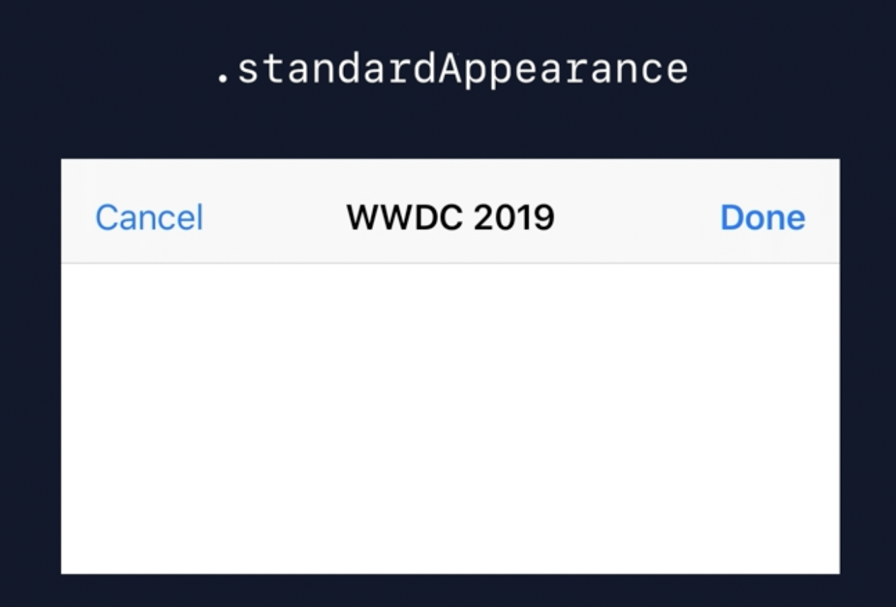 standardAppearance