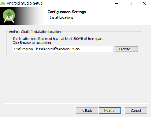 [Windows]Android Studio Install