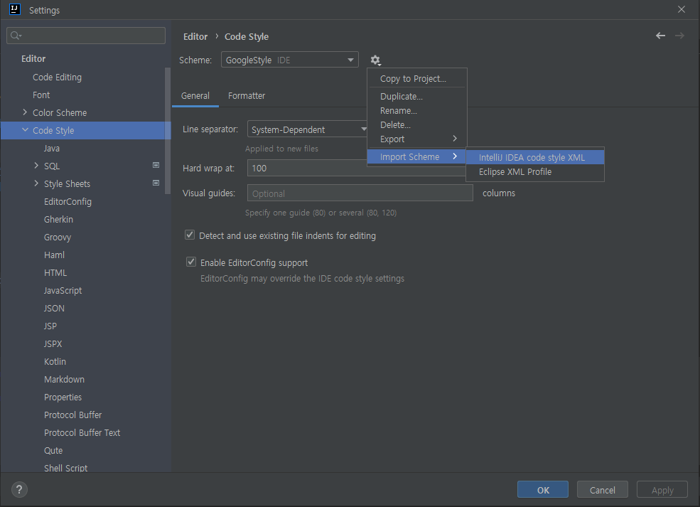 Intellij 