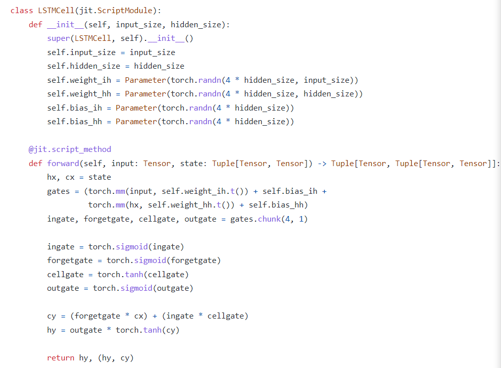 [Code] LSTM - Pytorch