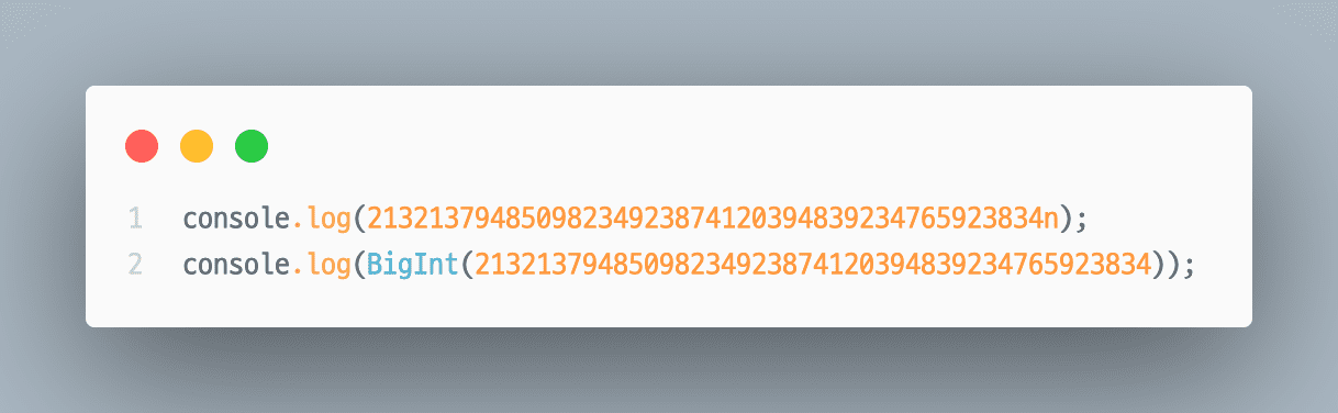 Javascript Bigint JS NDIT 4 - BigInt