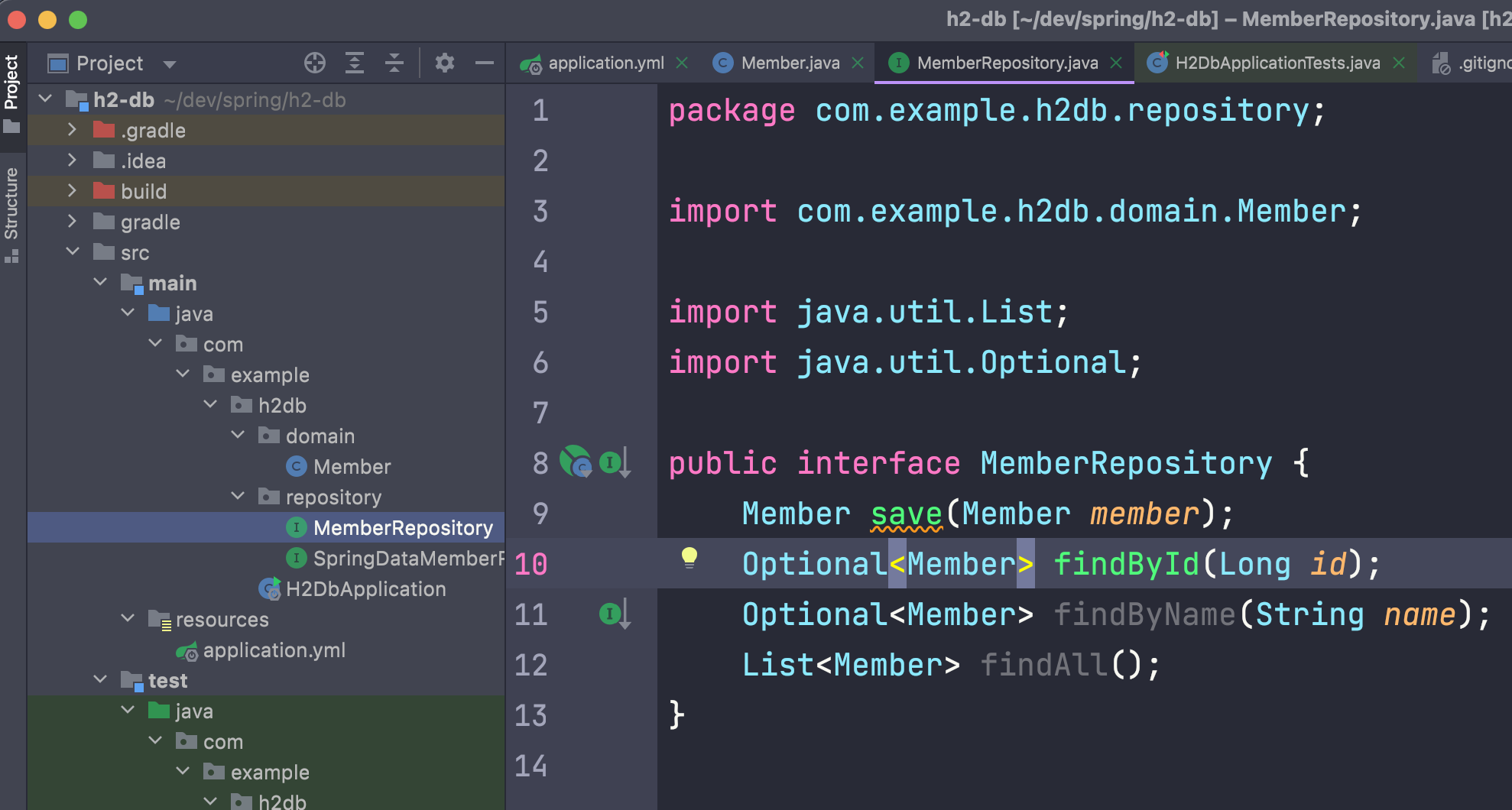 spring-boot-spring-data-jpa-h2-unit-tests-simple-example-datajpatest-dirask