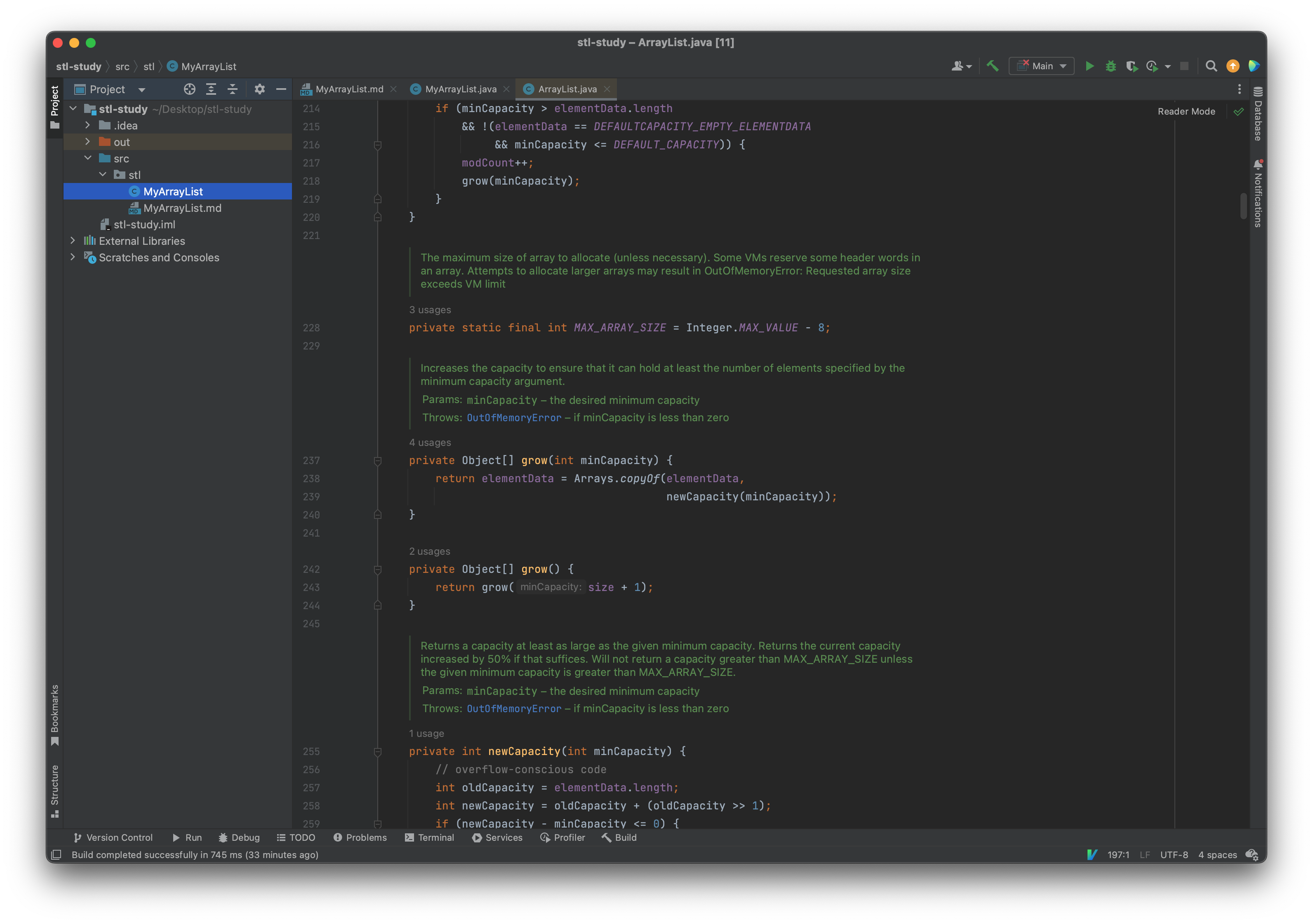 🛠 Java11 STL [ArrayList] 내부 구현 분석