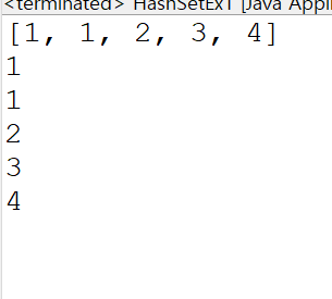 자바의정석 iterator, HashSet