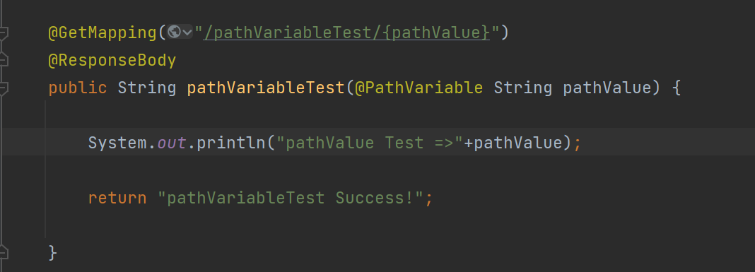 spring @pathvariable annotation example - java code... Spring Annotation (new) 정리