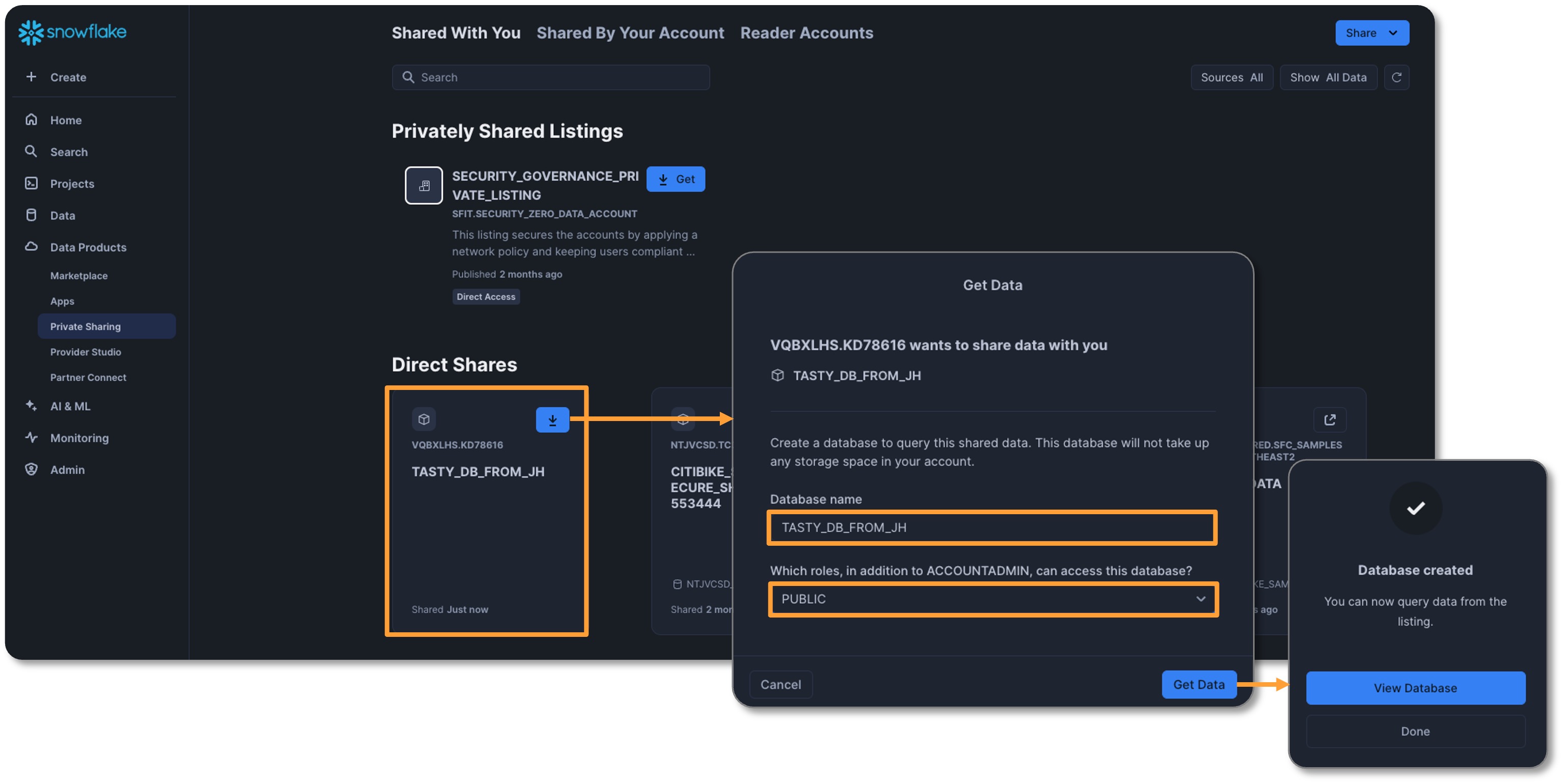 공유받은데이터