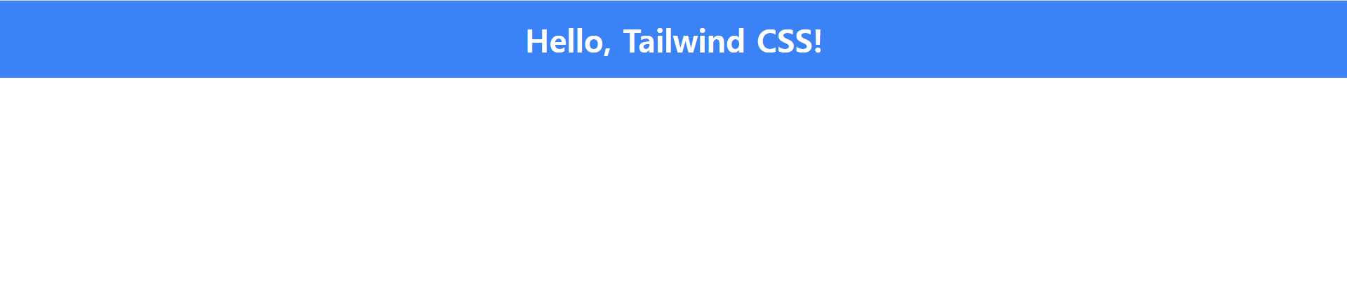 vite + react 에서 tailwindcss 설치하기