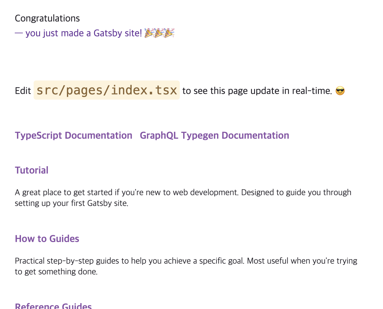 Github 블로그 만들기 : Gatsby 프로젝트 생성