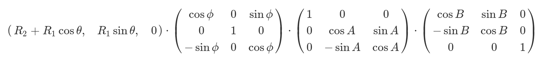 final donut calculation