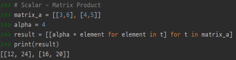 [Pythonic Code] Linear algebra codes