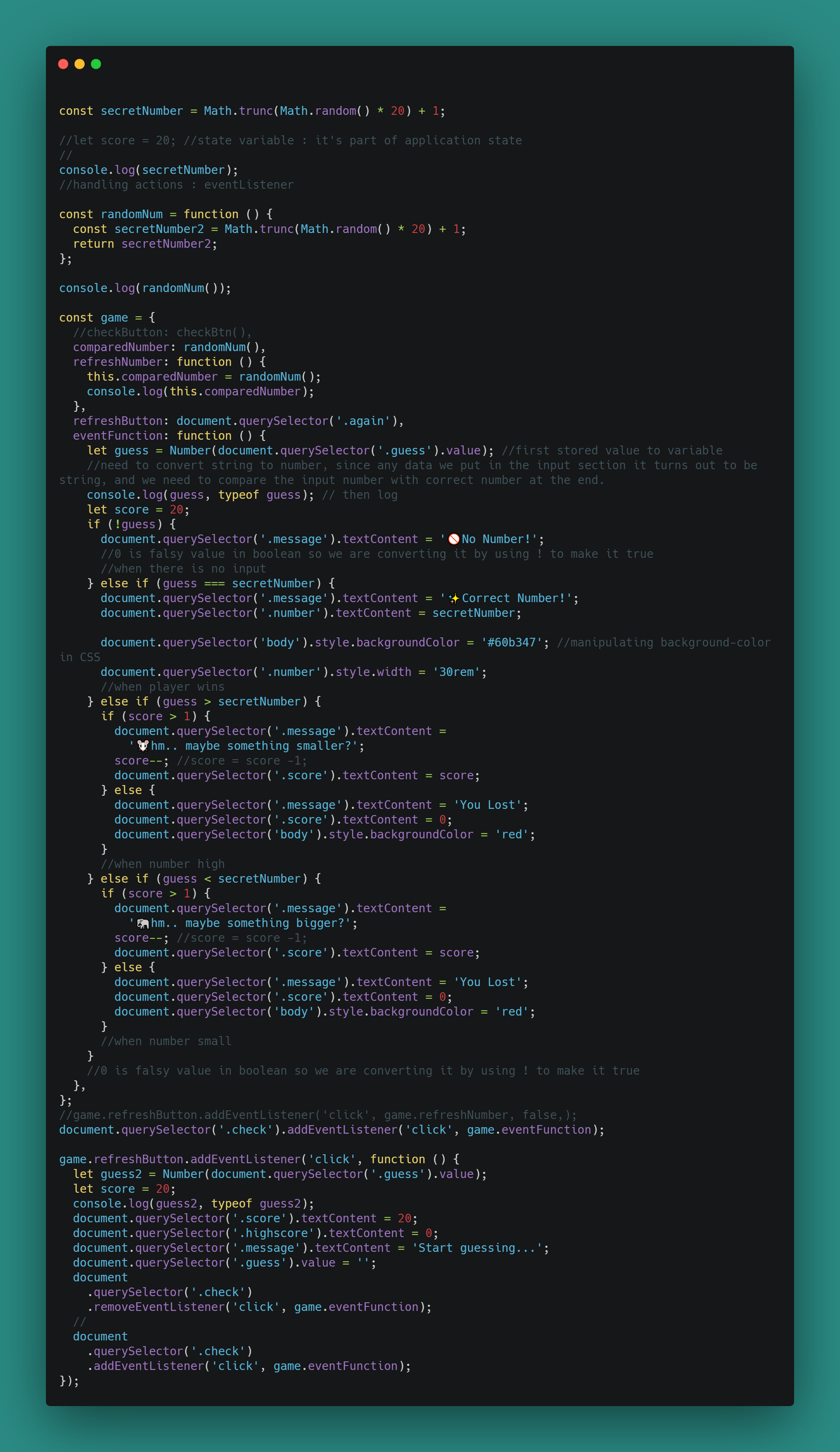 Day-18 Refactoring