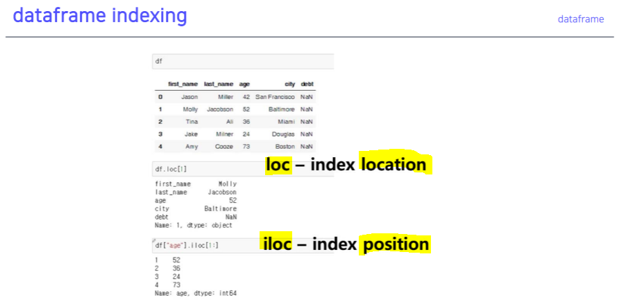 [Python Basics for AI] Pandas I