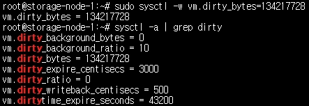 dirty page 메모리