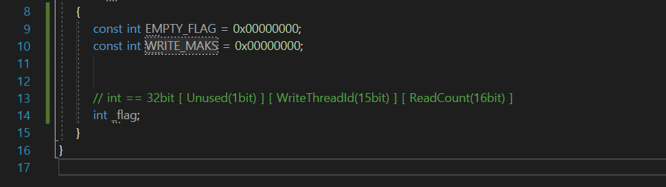 ReaderWriterLock 구현연습 + BitFlag