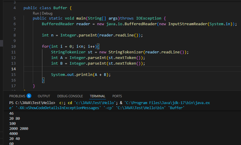 BufferedReader / BufferedWrite