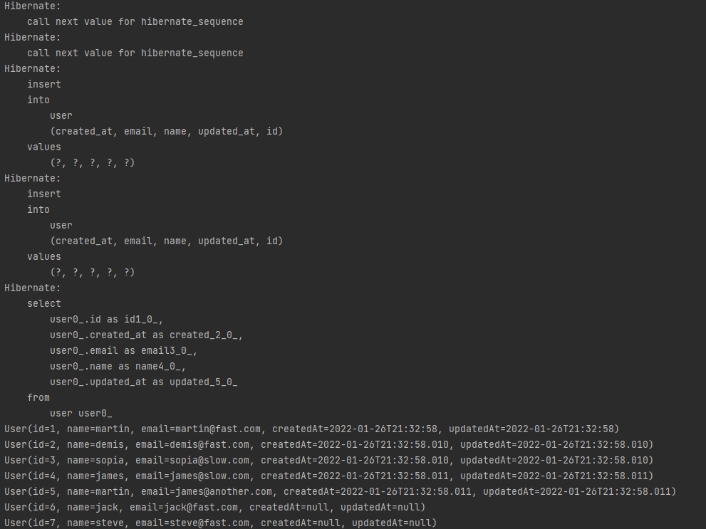 JPA Repository Interface 상세 2