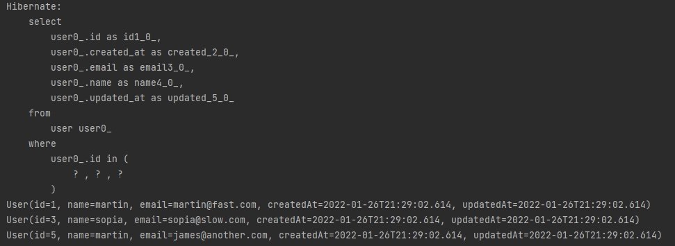 JPA Repository Interface 상세 2