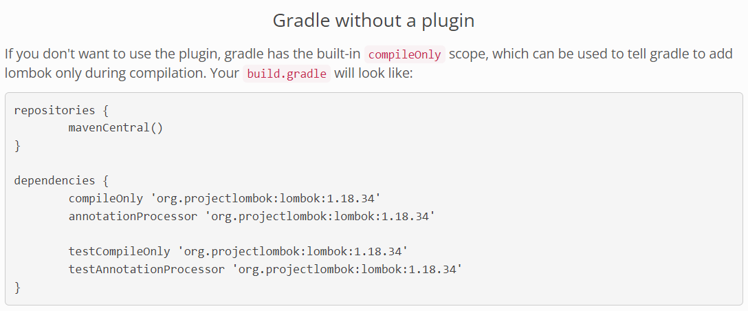 🐘[Gradle] Dependency Declaration Configurations - 롬복을 파헤쳐보자!!