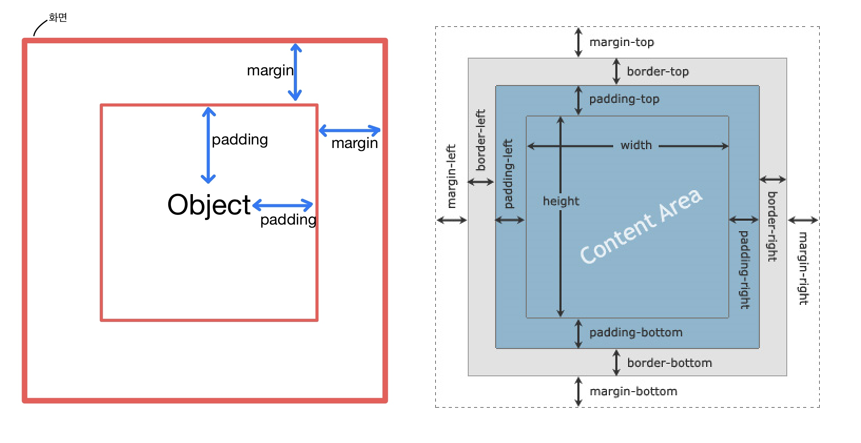 margin과 padding